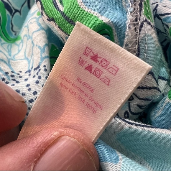 Lilly Pulitzer Floral Pajama Lounge Cotton Pants Sz XS - Picture 2 of 7